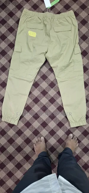 Mens Long Cargo Joggers Pant