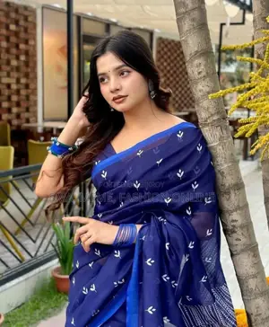 Chanderi Silk Sharee With Blause PCS