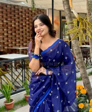 Chanderi Silk Saree With Blouse Piece