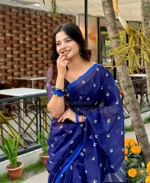 Chanderi Silk Sharee With Blause PCS
