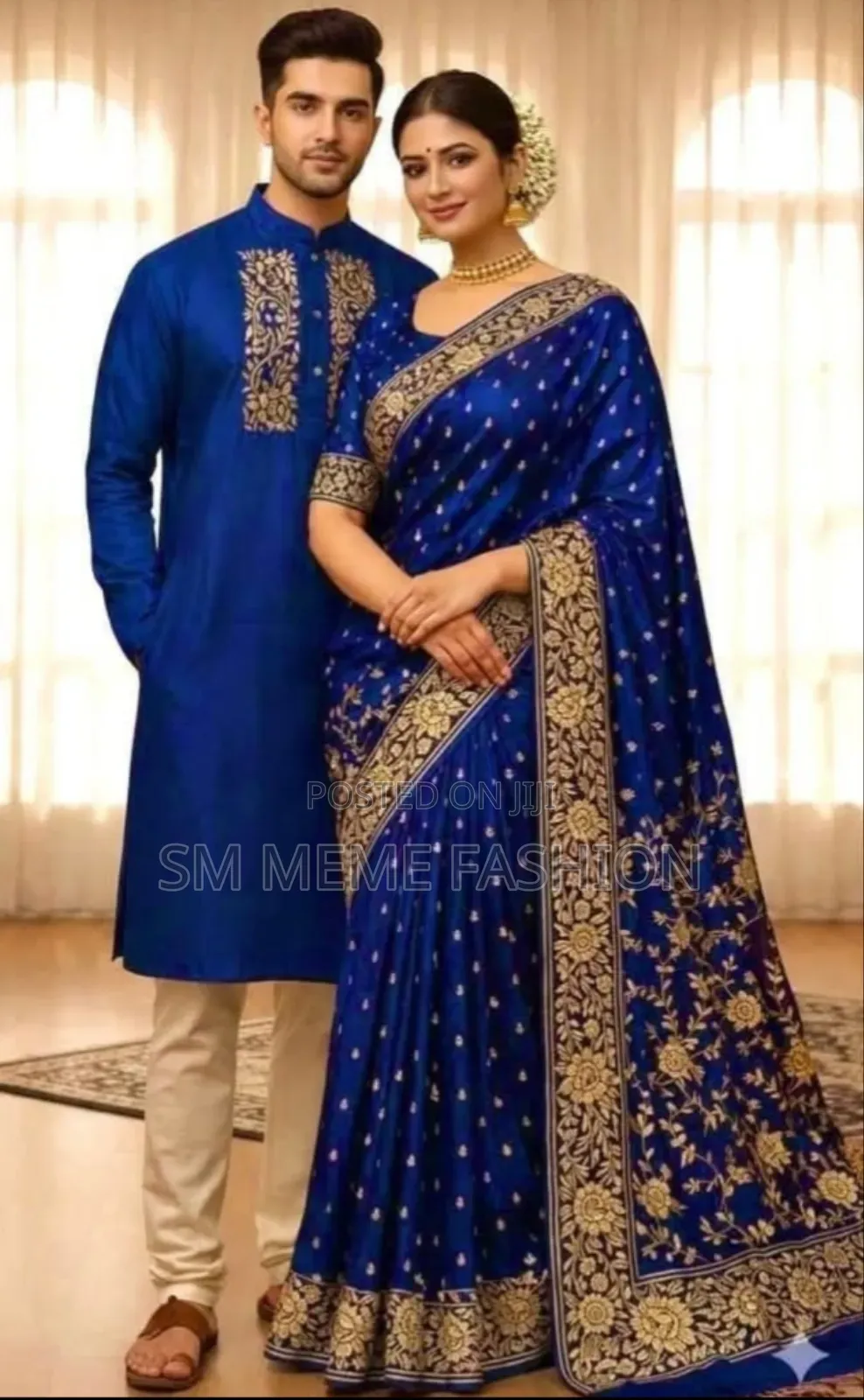 Saree Panjabi Couple Dress With Blouse Piece