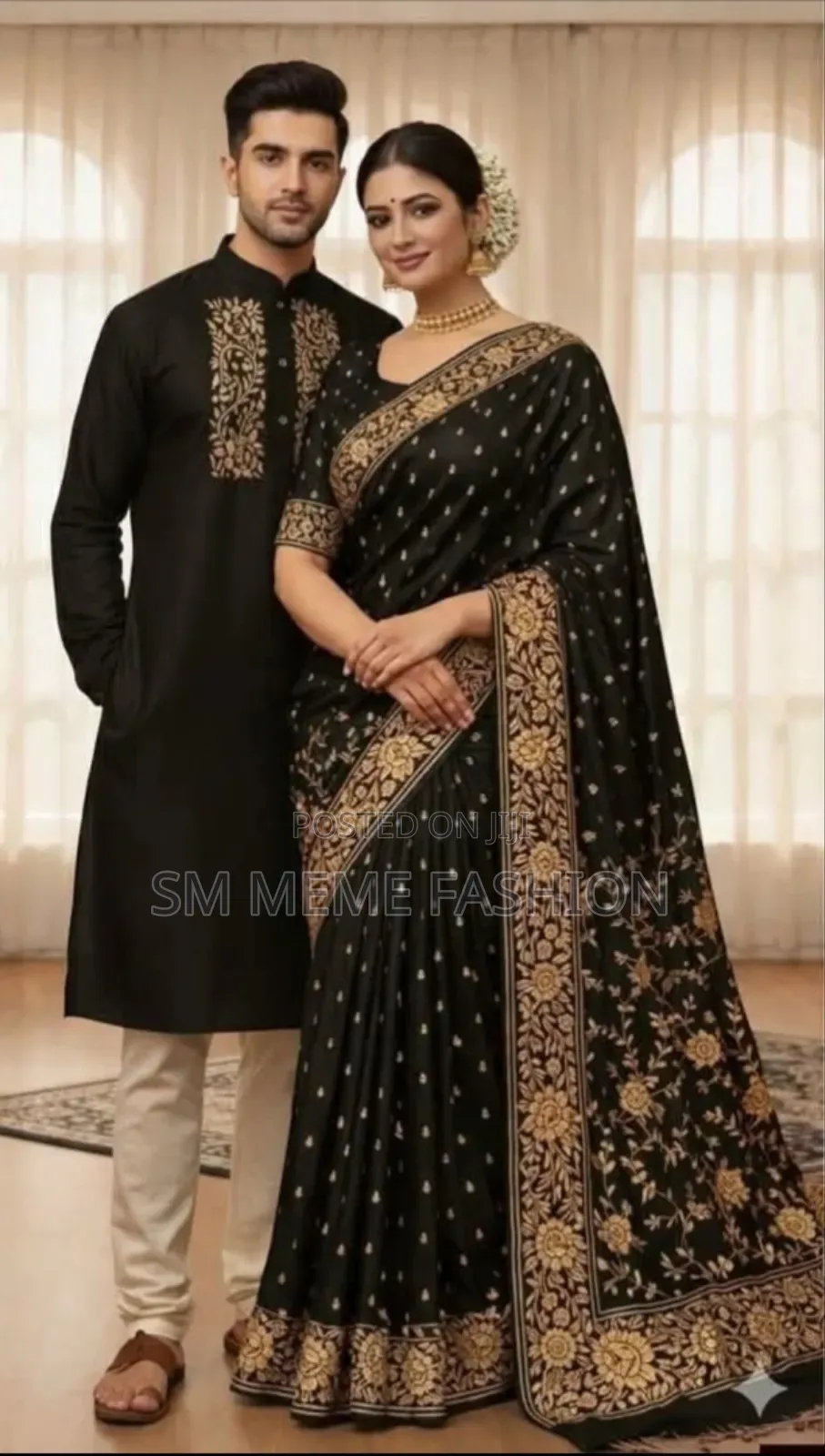 Saree Panjabi Couple Dress With Blouse Piece