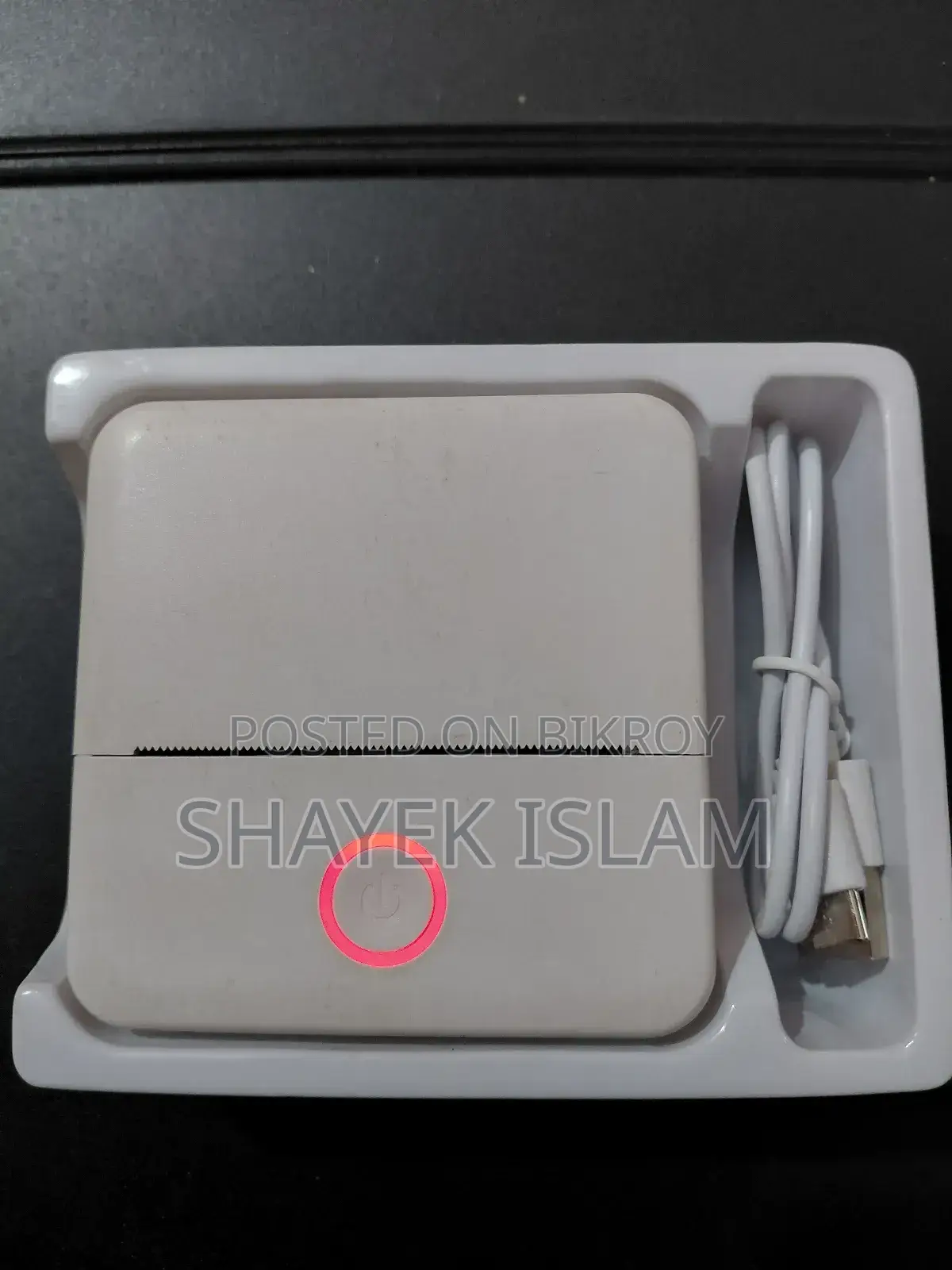 Pix Mini পোর্টেবল থার্মাল প্রিন্টার ওয়্যারলেস ব্লুটুথ পকেট POS