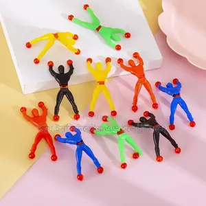 Wall Climbing Man Sticky Spider Man Traditional Toy (5 Pcs) Combo Pack