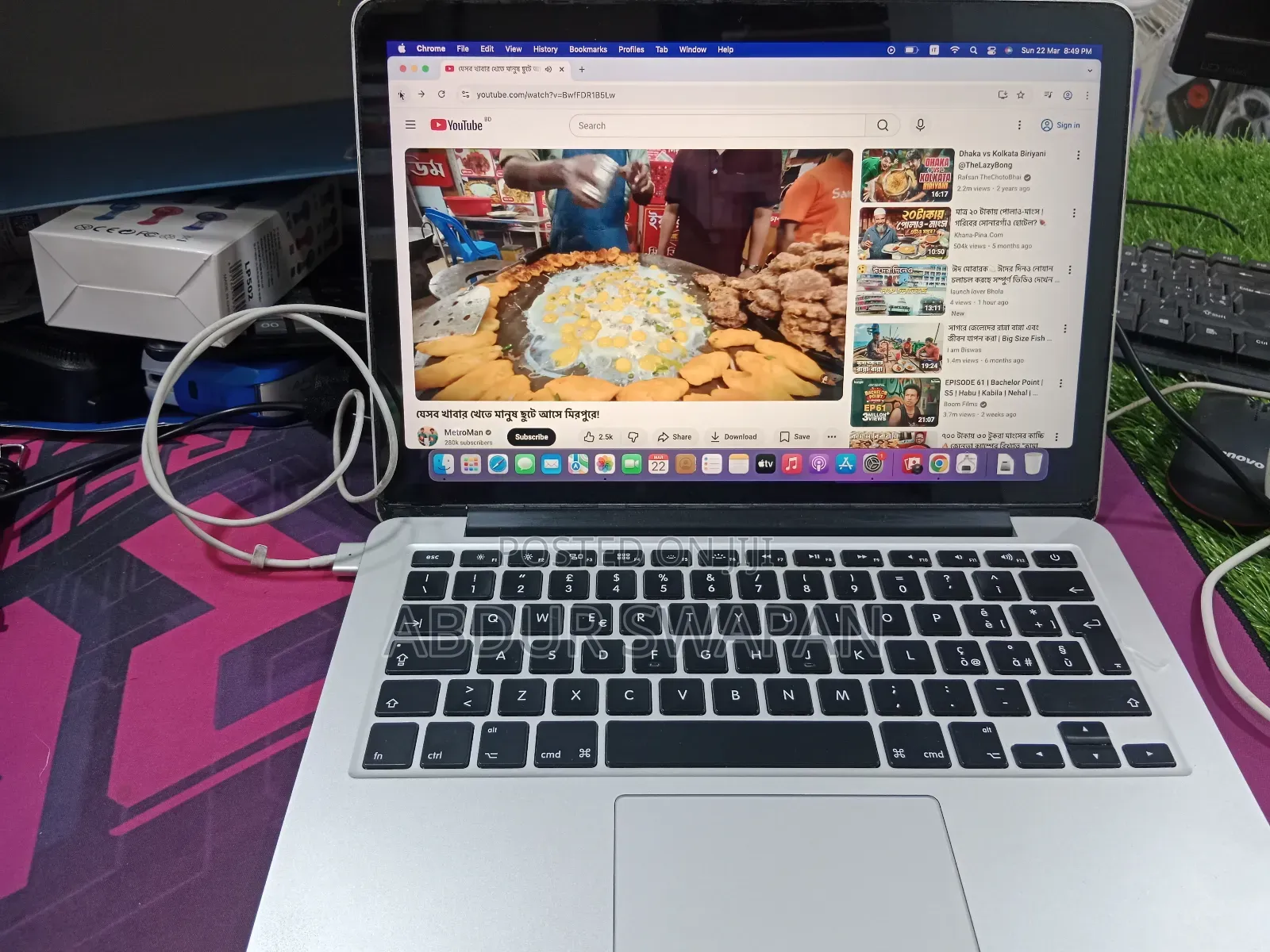 Laptop Apple MacBook 2015 16GB Intel Core I7 SSD 256GB