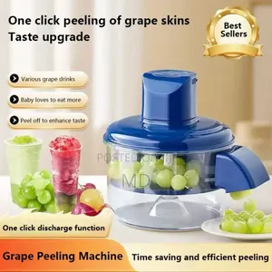 Electric Grape Peeler — Peeling Done in Just 20 Seconds!