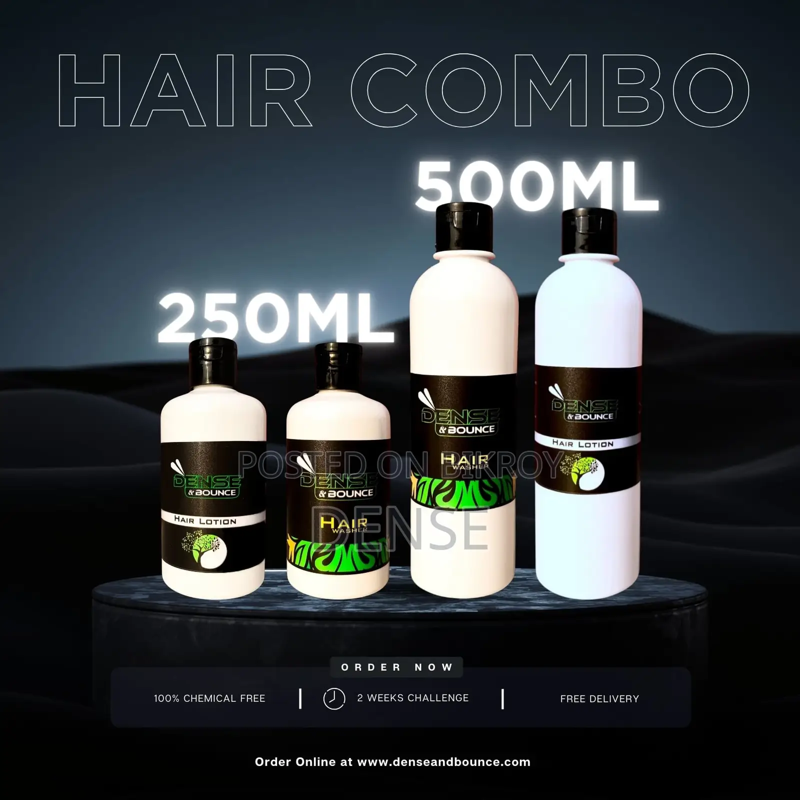 Hair Lotion and Hair Washer