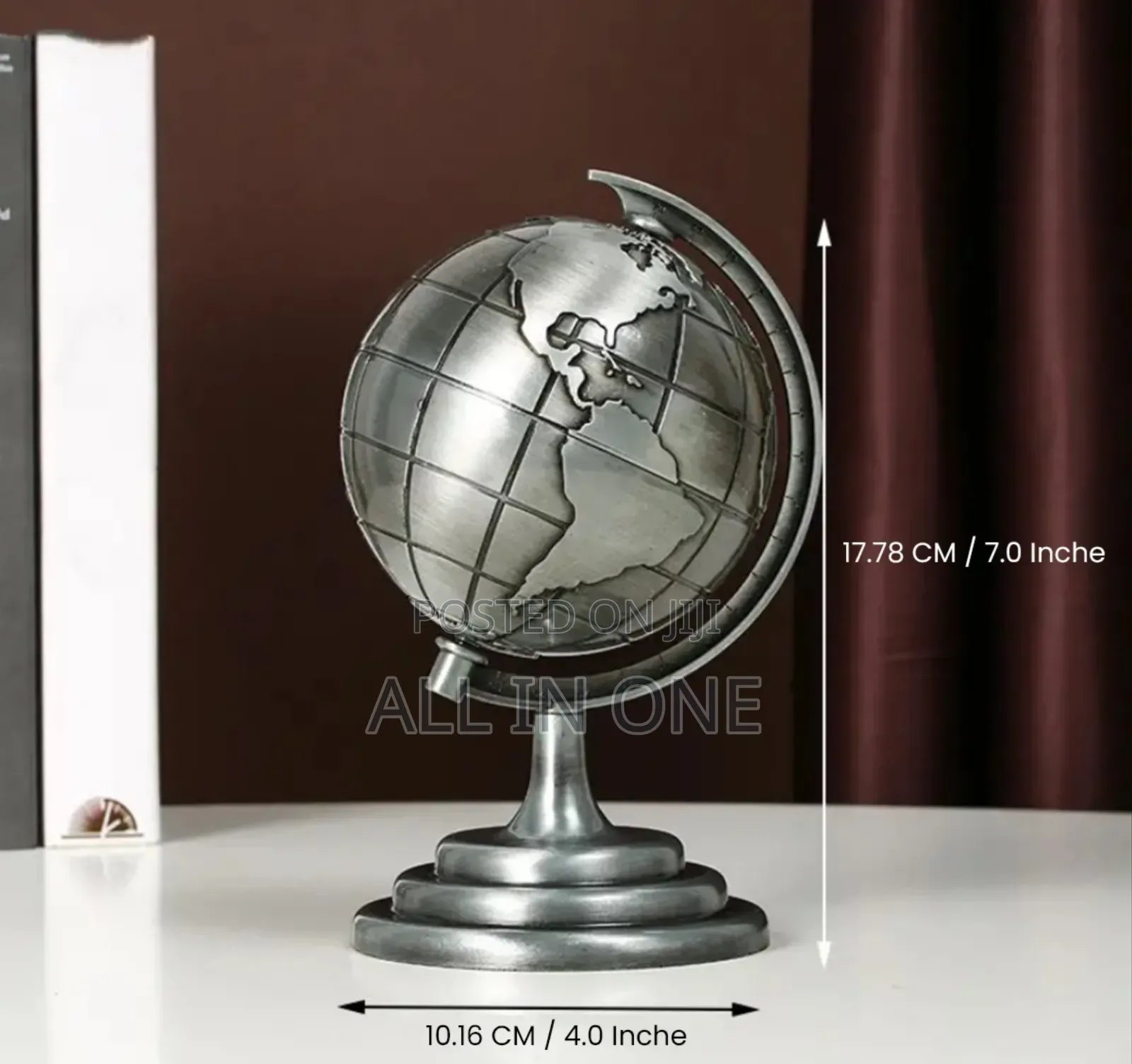World Map 3d Rotating Glove for Decoration or Gift (3pics Combo)