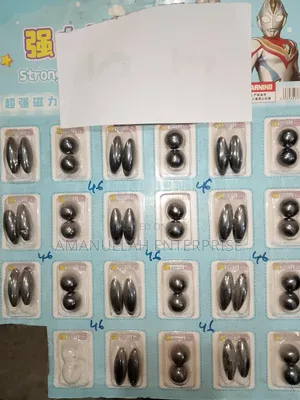 Magnetic Singing Stones - Buzzing Rattlesnake Egg Magnets (01 Pair).