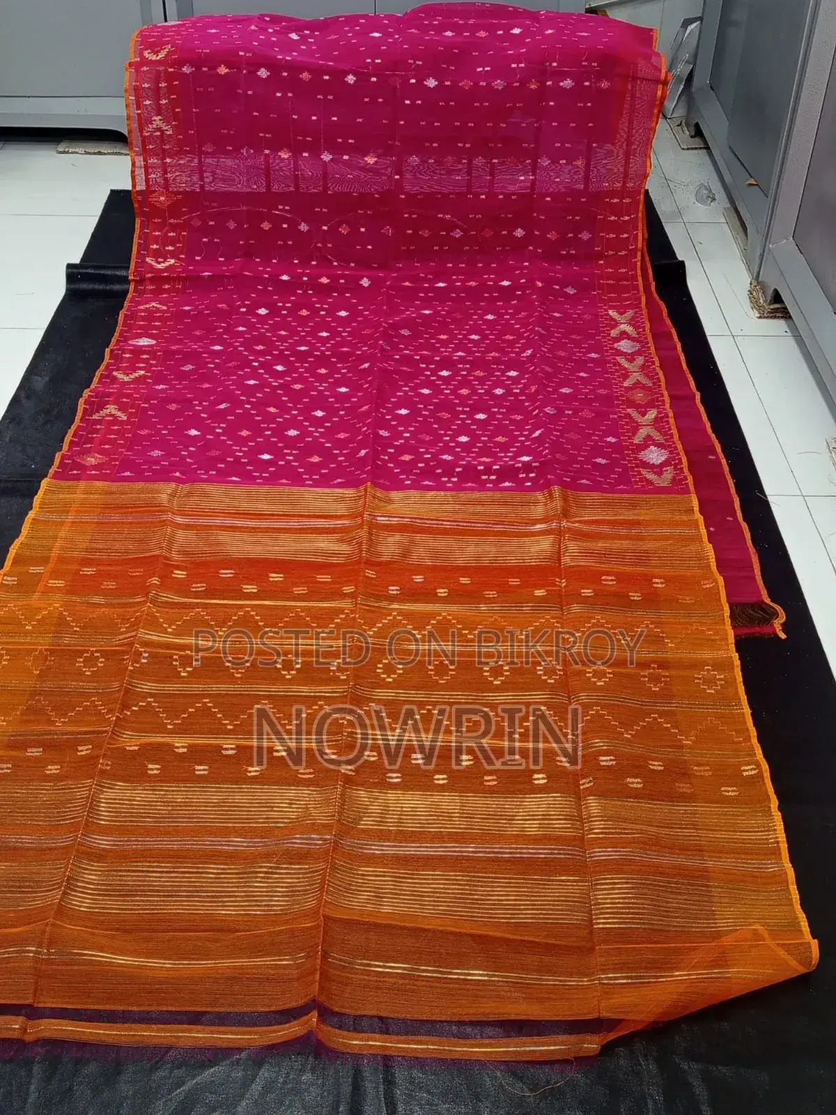 অথেন্টিক জামদানি,60/80 কাউন্ট