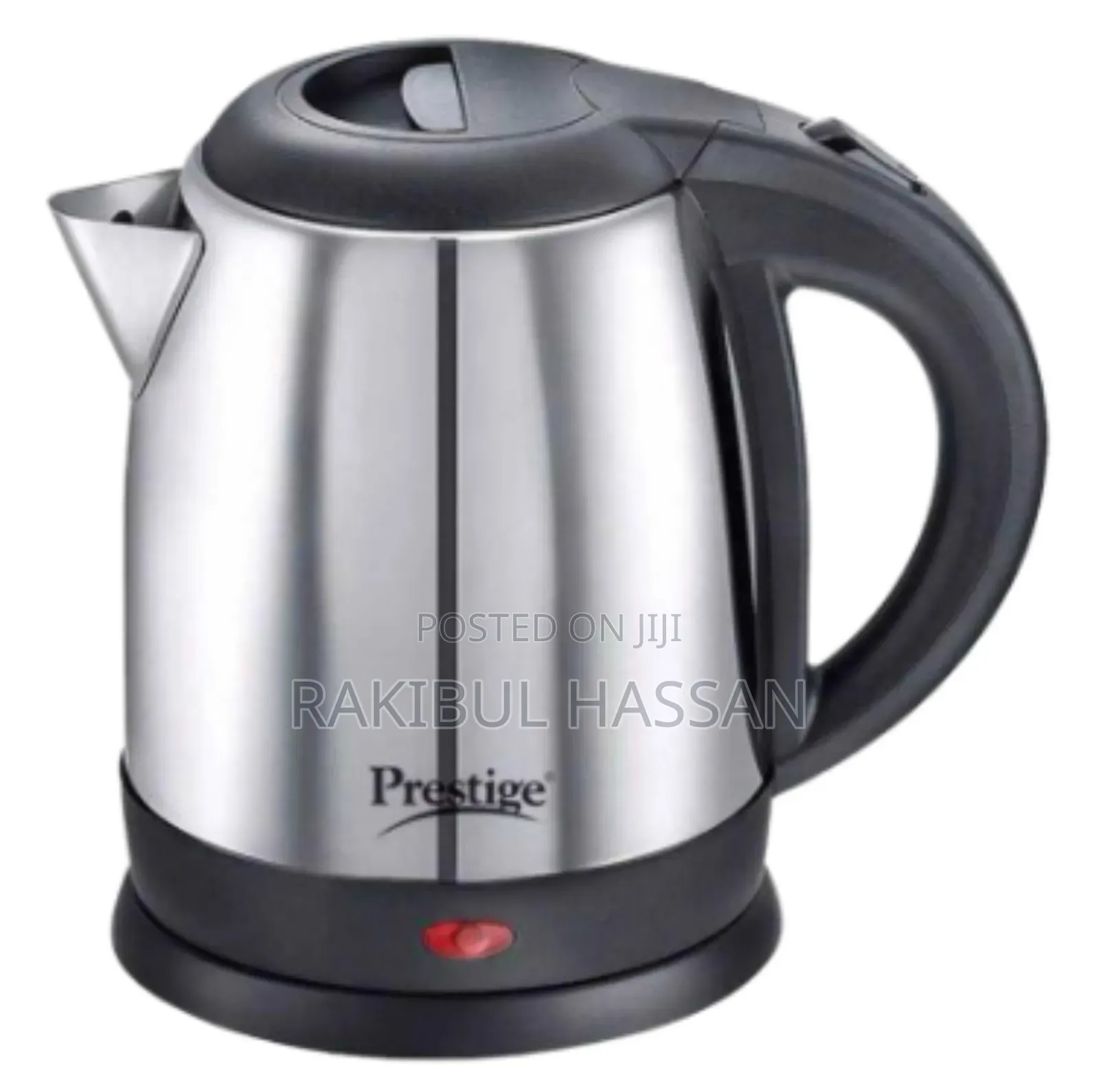 Prestige Electric Kettle - 2 Liter - Silver and Black
