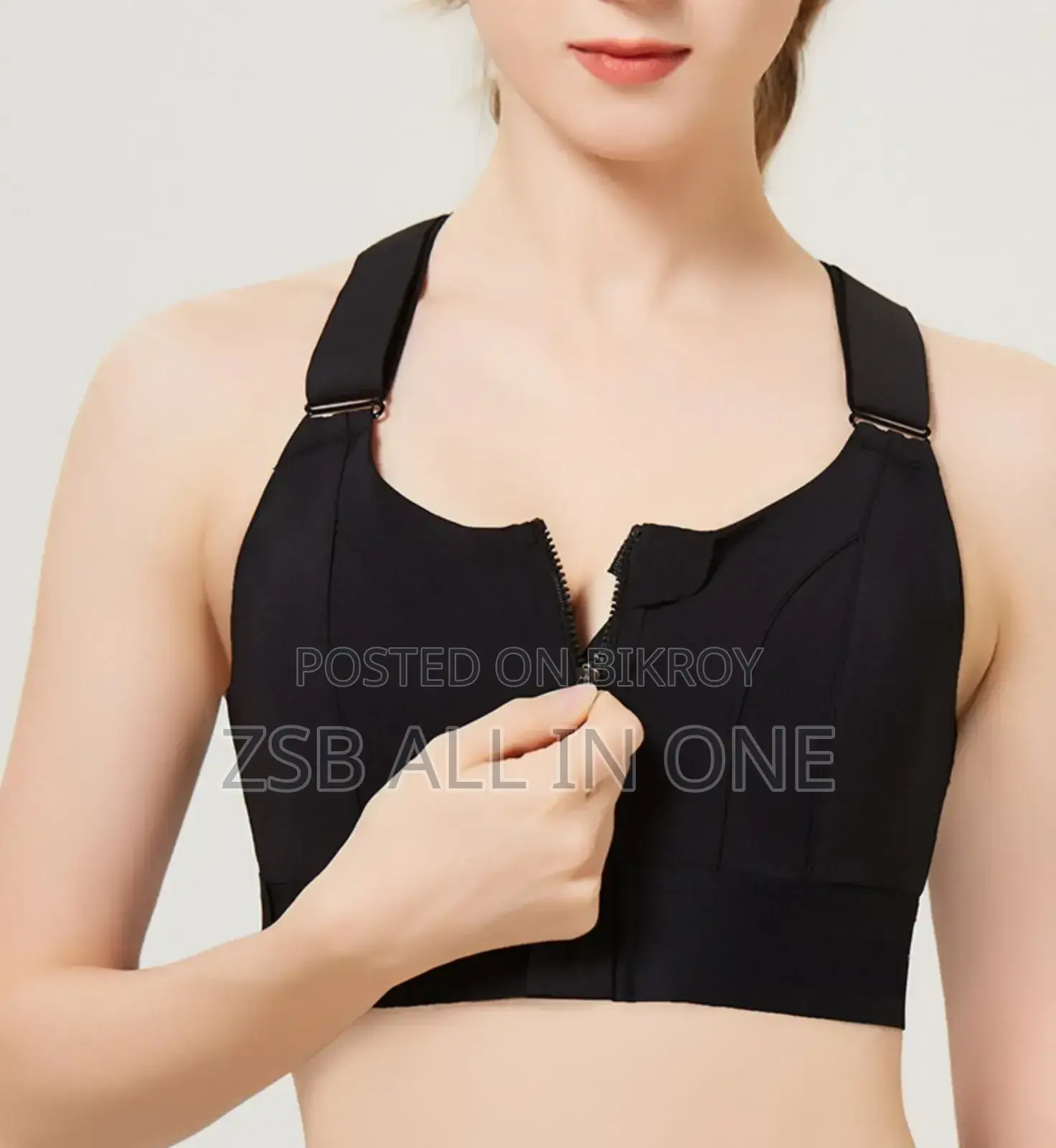 Front Zipper Sports Bra হাই কোয়ালিটি