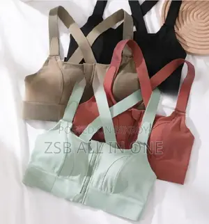 Front Zipper Sports Bra হাই কোয়ালিটি