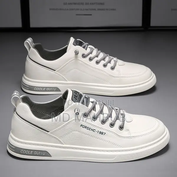 Men's Shoes Men's Casual Leather Shoes Korean Style Sports Trendy Shoe