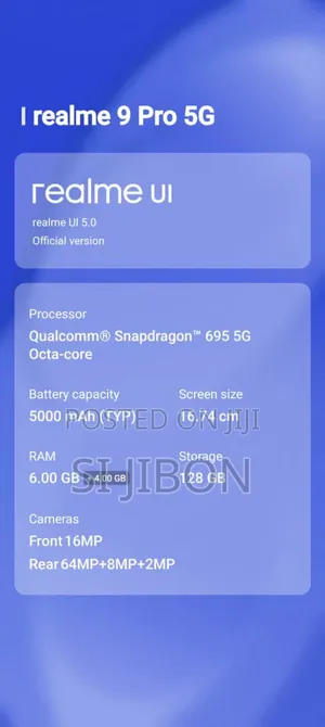 Realme 9 Pro 128 GB Gray