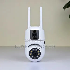 New V380 Mini Indoor PTZ Dual Lens Camera Code:12306