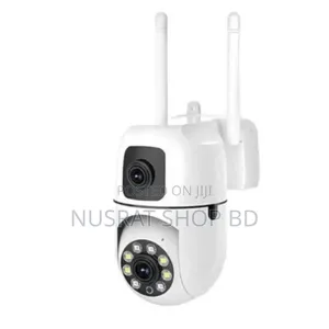 New V380 Mini Indoor PTZ Dual Lens Camera Code:12306