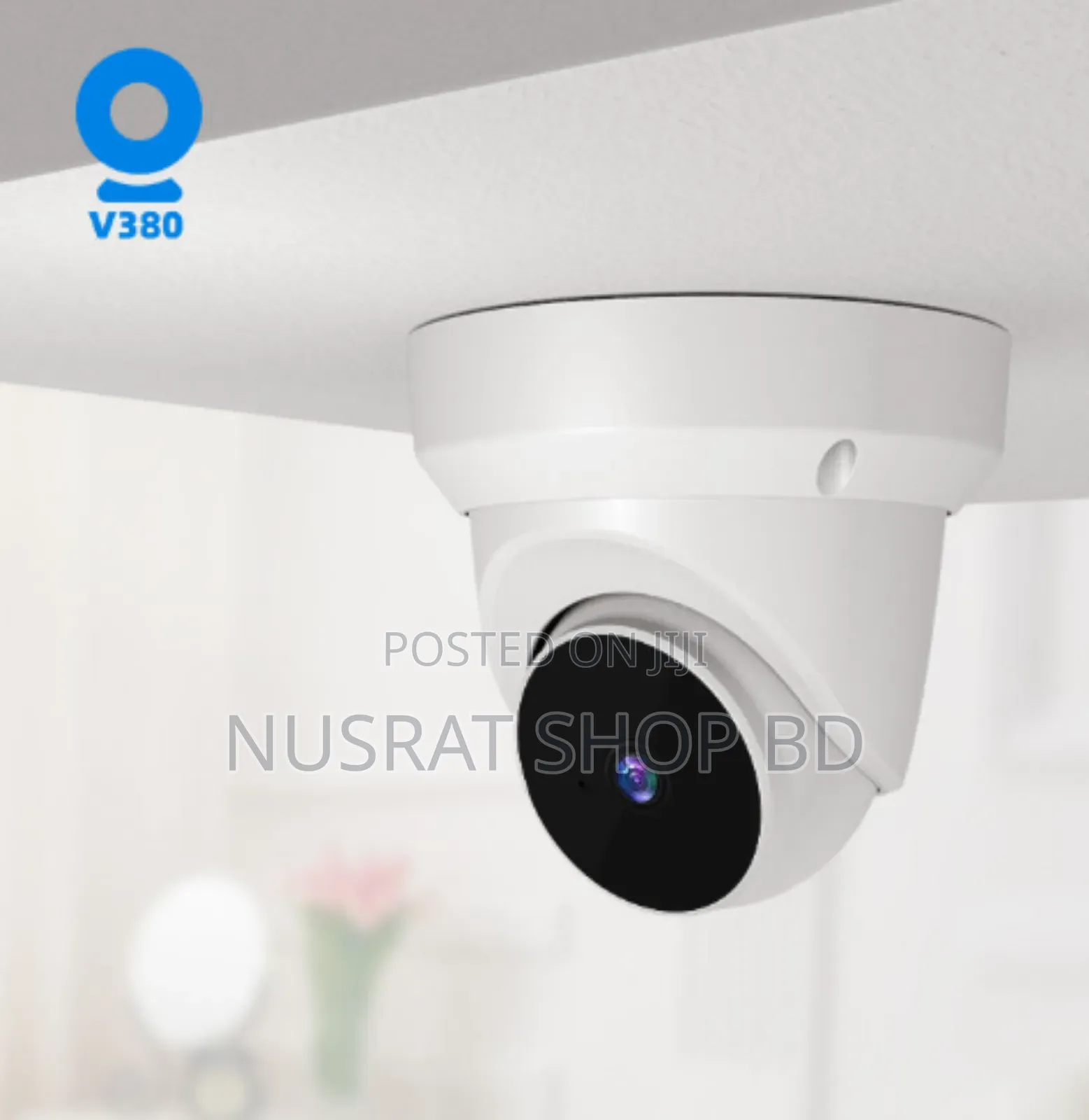 V380 Full HD Q1 360 Degree WiFi Audio IP Security Mini Camera 12305