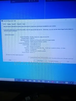 Desktop Computer 6GB Intel Core 2 Duo HDD+SSD 500GB