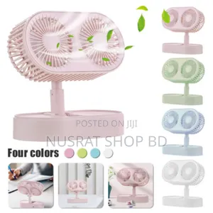 Double Motor Folding Table Top Fan
Code : 8534