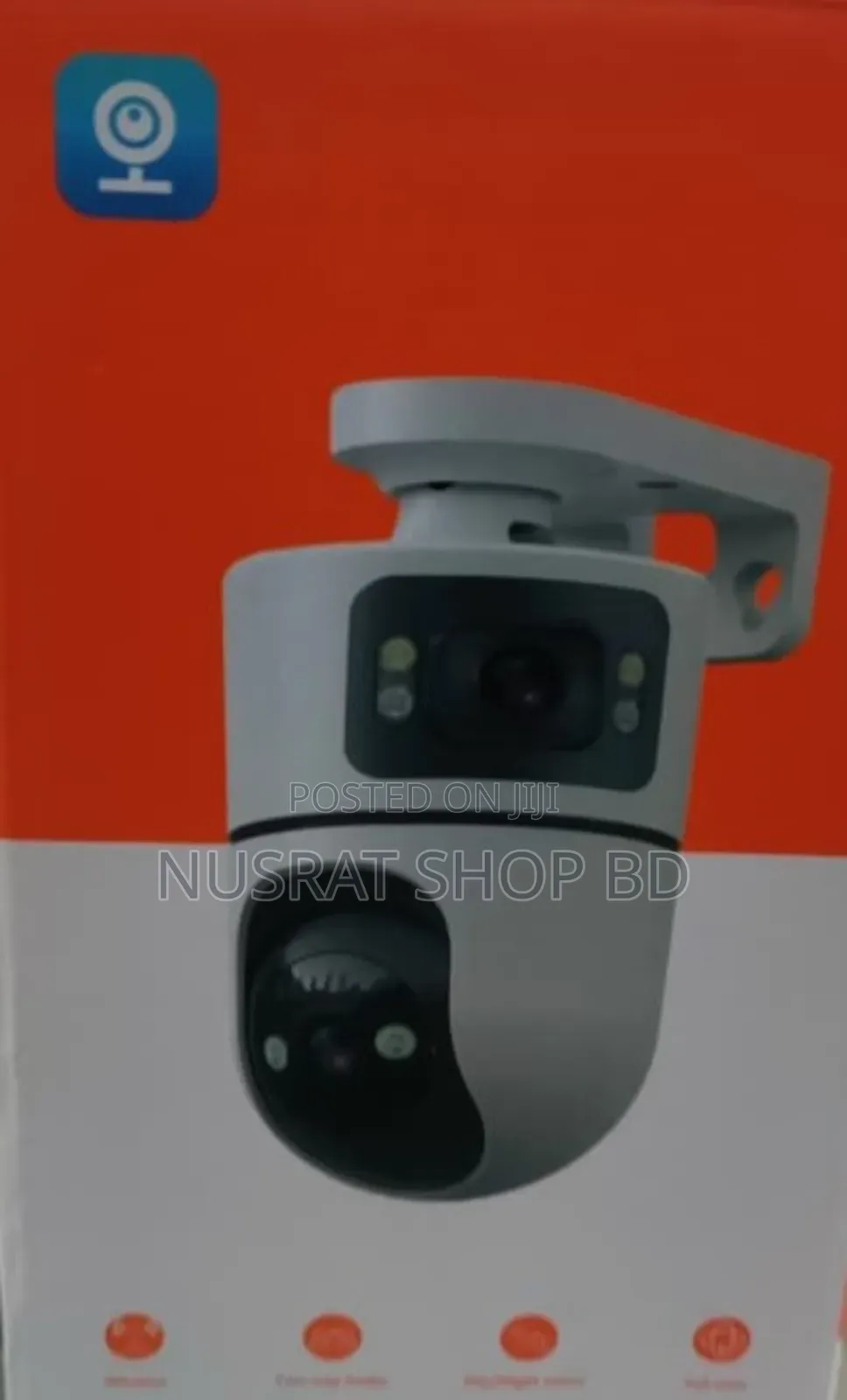 স্মার্ট v-380, ২ লেন্স ৩ ভিউ, অ্যাপ্লিকেশন ১০৮০পি ইনডোর ওয়্যারলেস ক্যামেরা