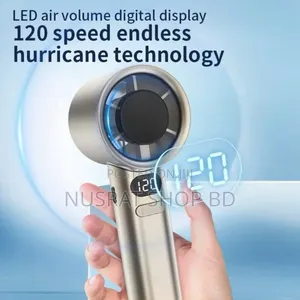 M11 Handheld Fan Portable Bladeless Mini Fan Rechargeable
Code : 3686