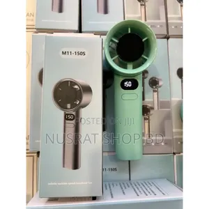 M11 Handheld Fan Portable Bladeless Mini Fan Rechargeable
Code : 3686