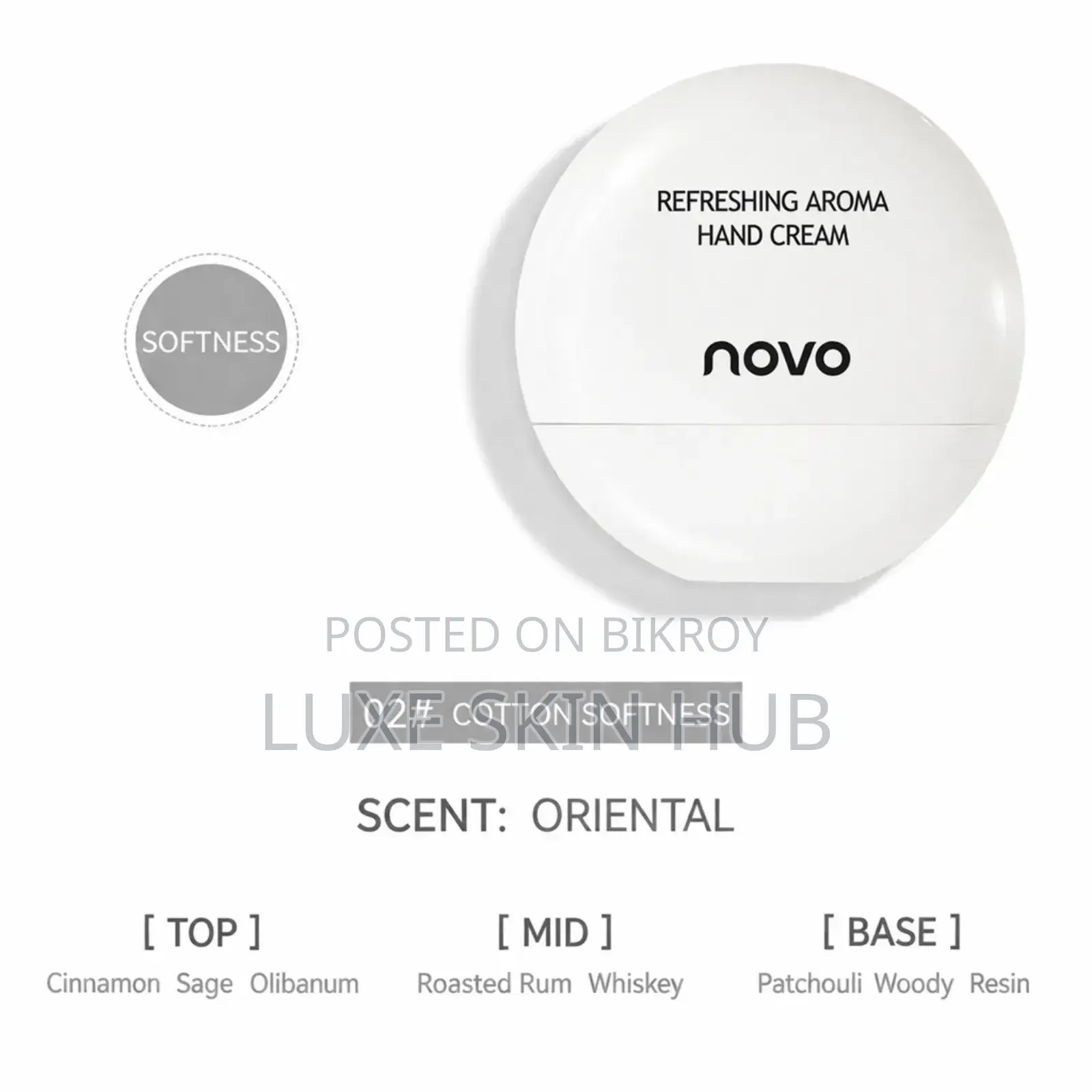Novo Refreshing Aroma Hand Cream