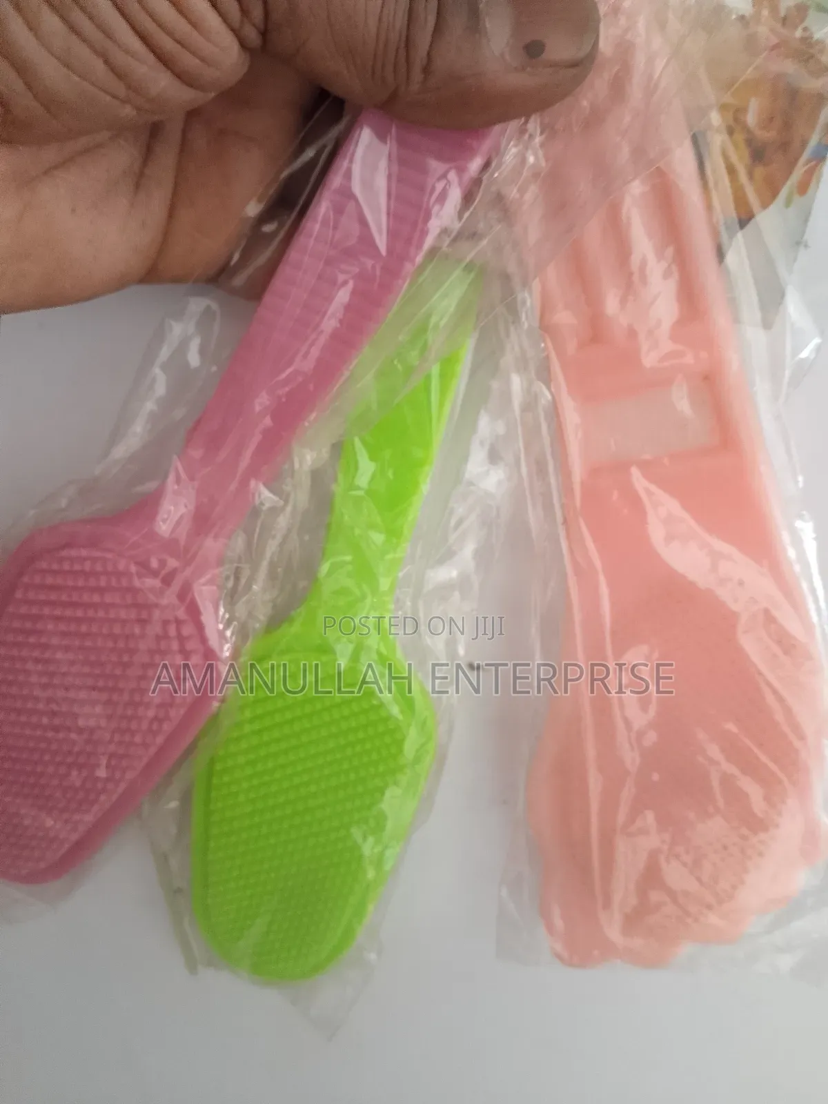 Plastic Foot Cleaning Brush, Used For Cleaning Feet (02 Pcs)