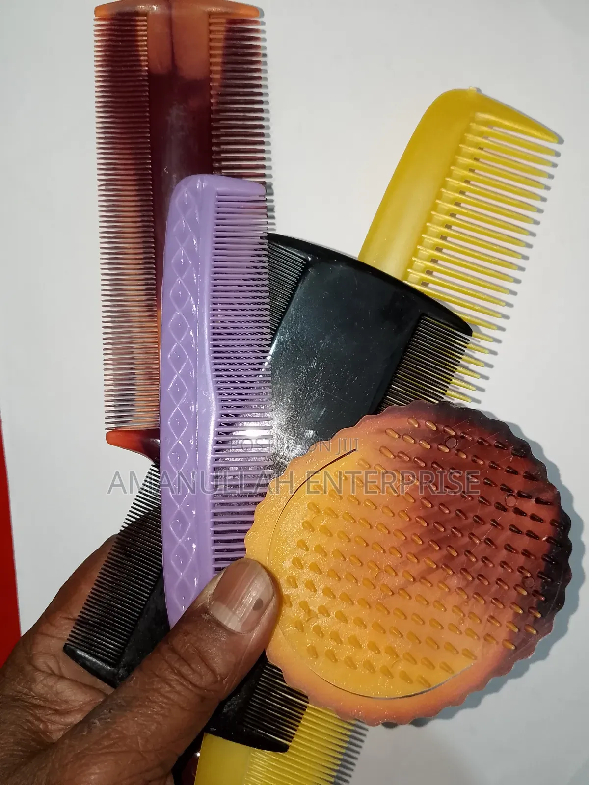 Professional Lice Nit Removal Comb | Double-Sided Fine Tooth (06 Pcs)