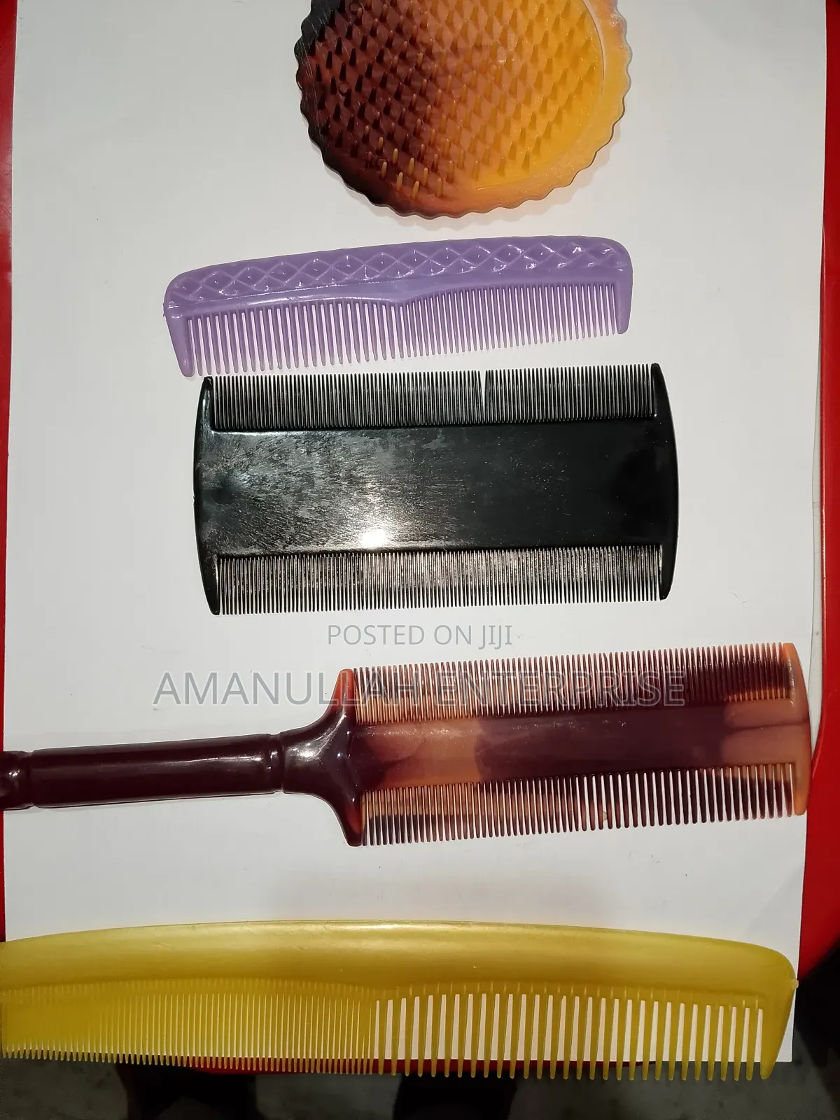 Professional Lice Nit Removal Comb | Double-Sided Fine Tooth (06 Pcs)