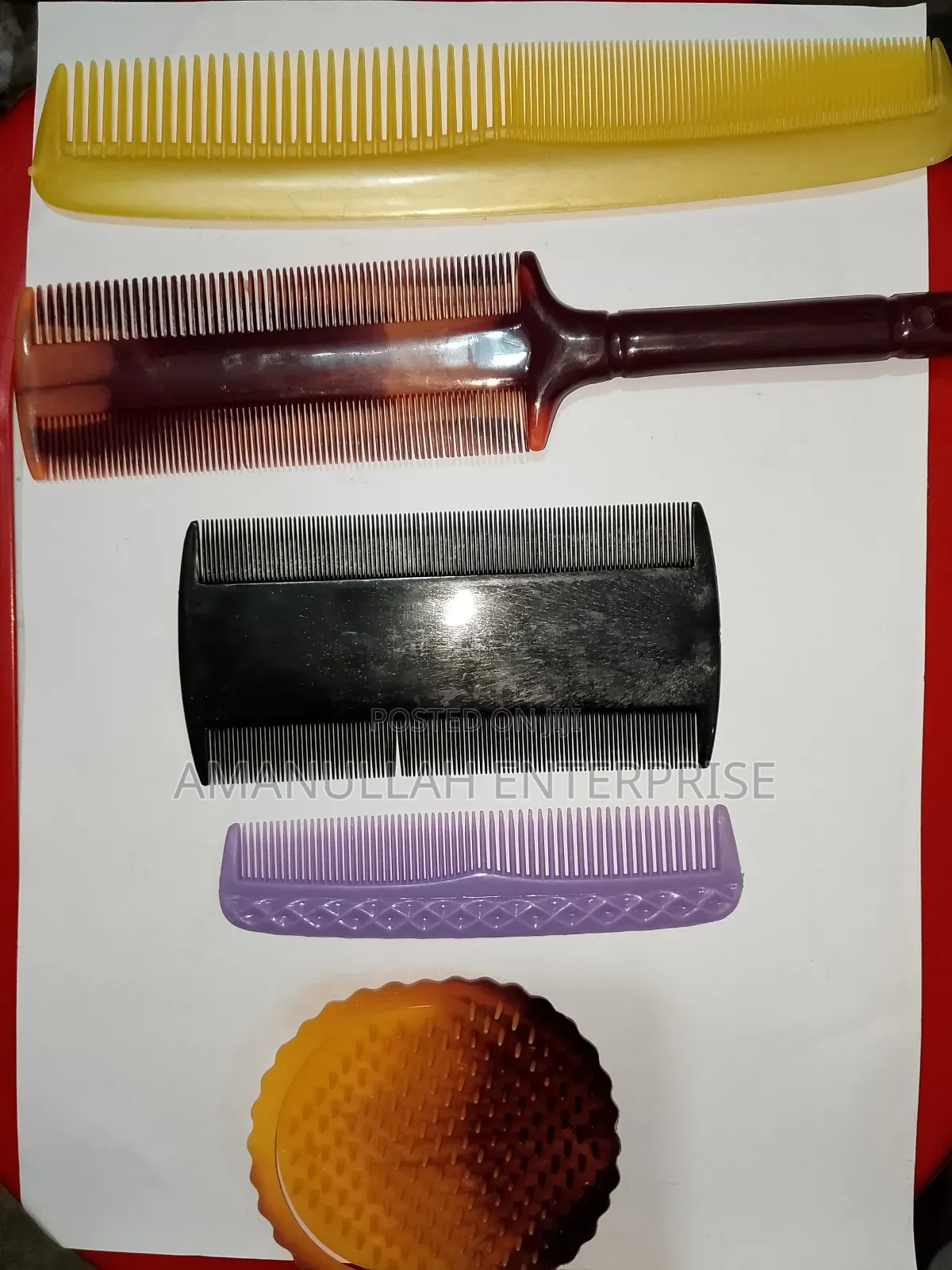 Professional Lice Nit Removal Comb | Double-Sided Fine Tooth (06 Pcs)