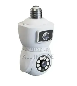 V380 E9 Dual Lens Bulb PTZ IP Camera