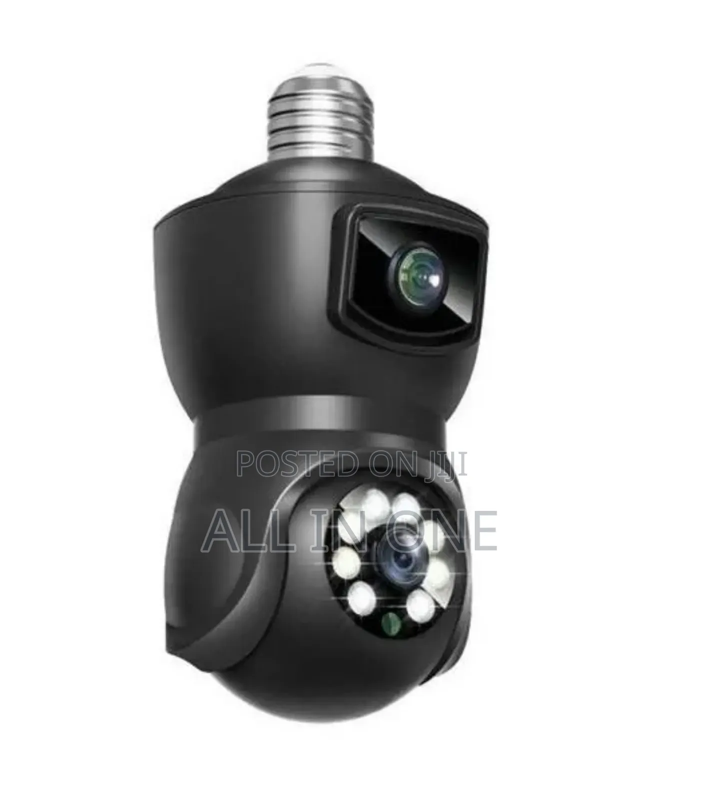 V380 E9 Dual Lens Bulb PTZ IP Camera