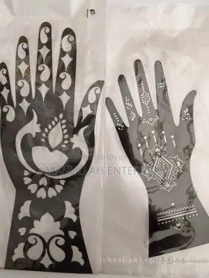 সহজ মেহেন্দি টেমপ্লেট (০৬ পিস)