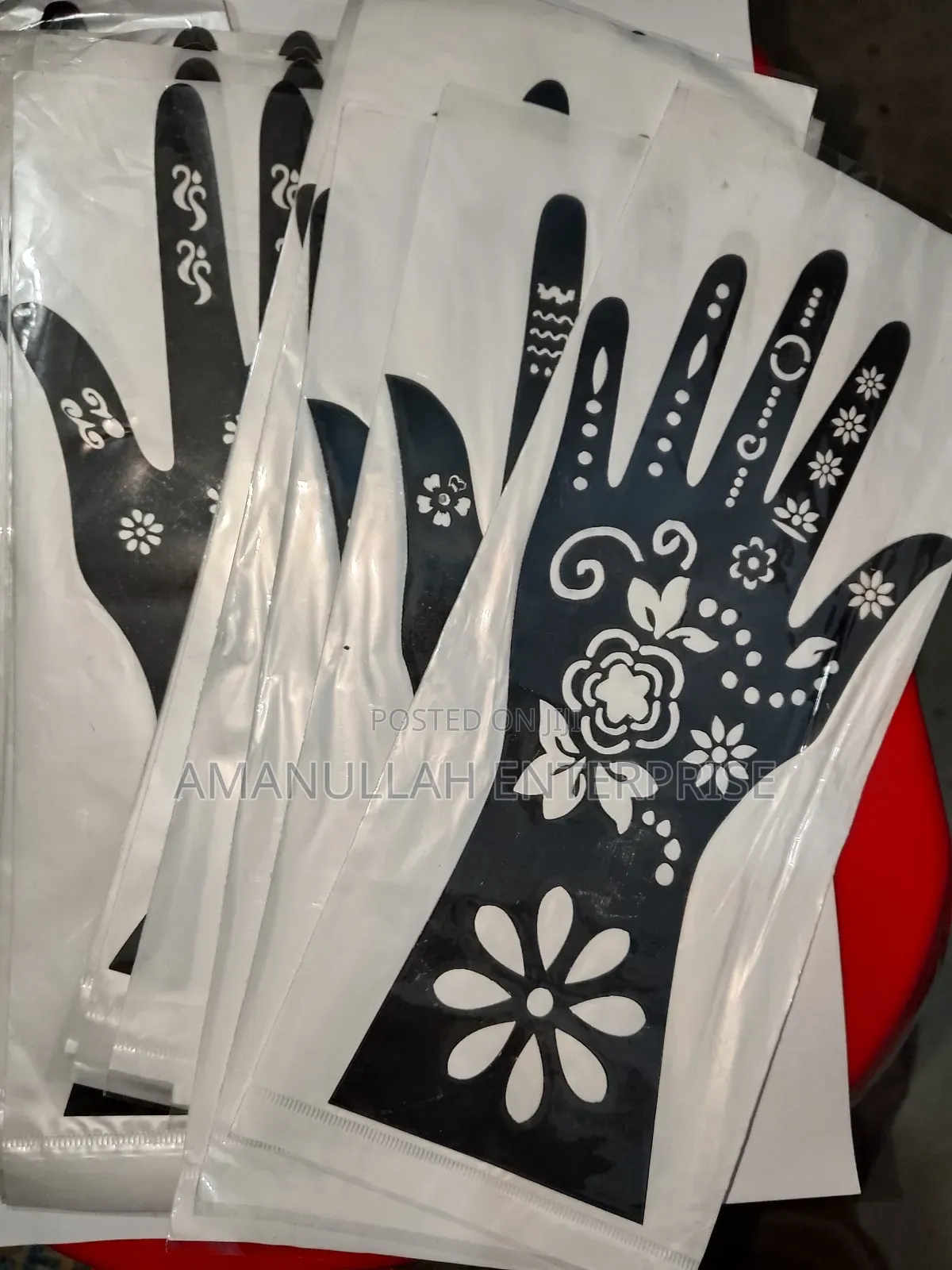 সহজ মেহেন্দি টেমপ্লেট (০৬ পিস)