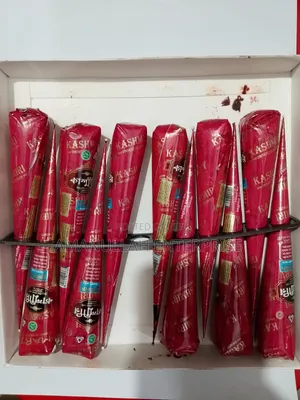 Kashmiri Synthetic Fast Colour Mehendi Cone | Instant Henna (02 Pcs)