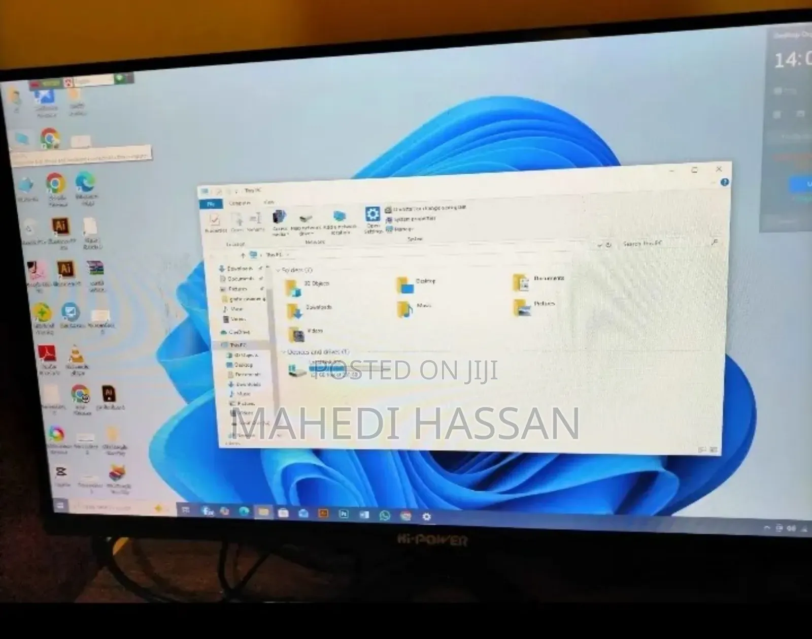 Desktop Computer 8GB Intel Core I5 SSD 256GB