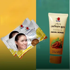 Ganozhi Soap Papaya Scrub Combo Pack.