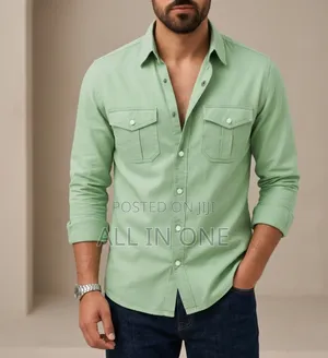 ফুল স্লিভ ডাবল পকেট শার্ট
