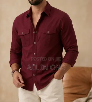 ফুল স্লিভ ডাবল পকেট শার্ট