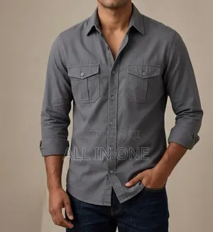 ফুল স্লিভ ডাবল পকেট শার্ট