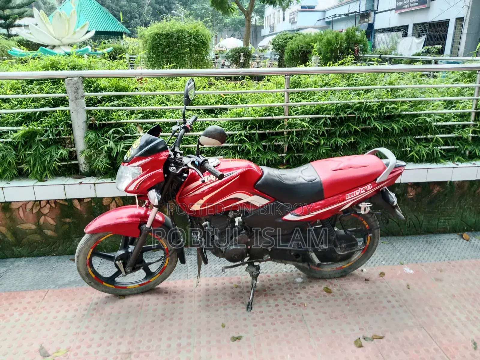 TVS Metro 2018 Red
