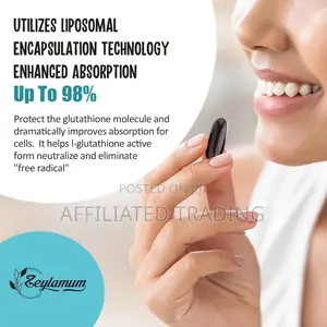 Zeylamum Liposomal Glutathione 2400 Mg - 60 Softgels - Made in Usa