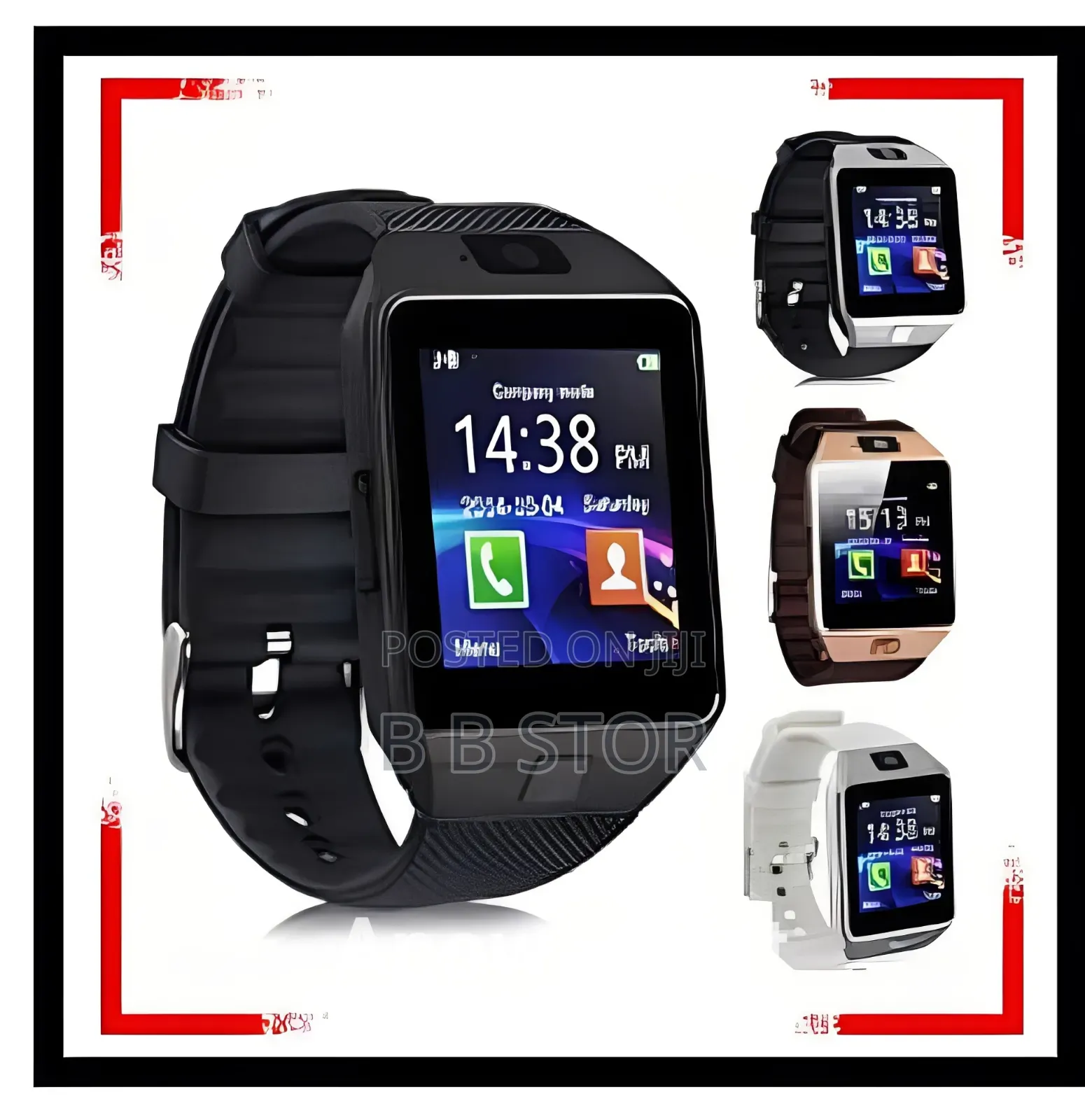 SIM Supported Smartwatch Dz09