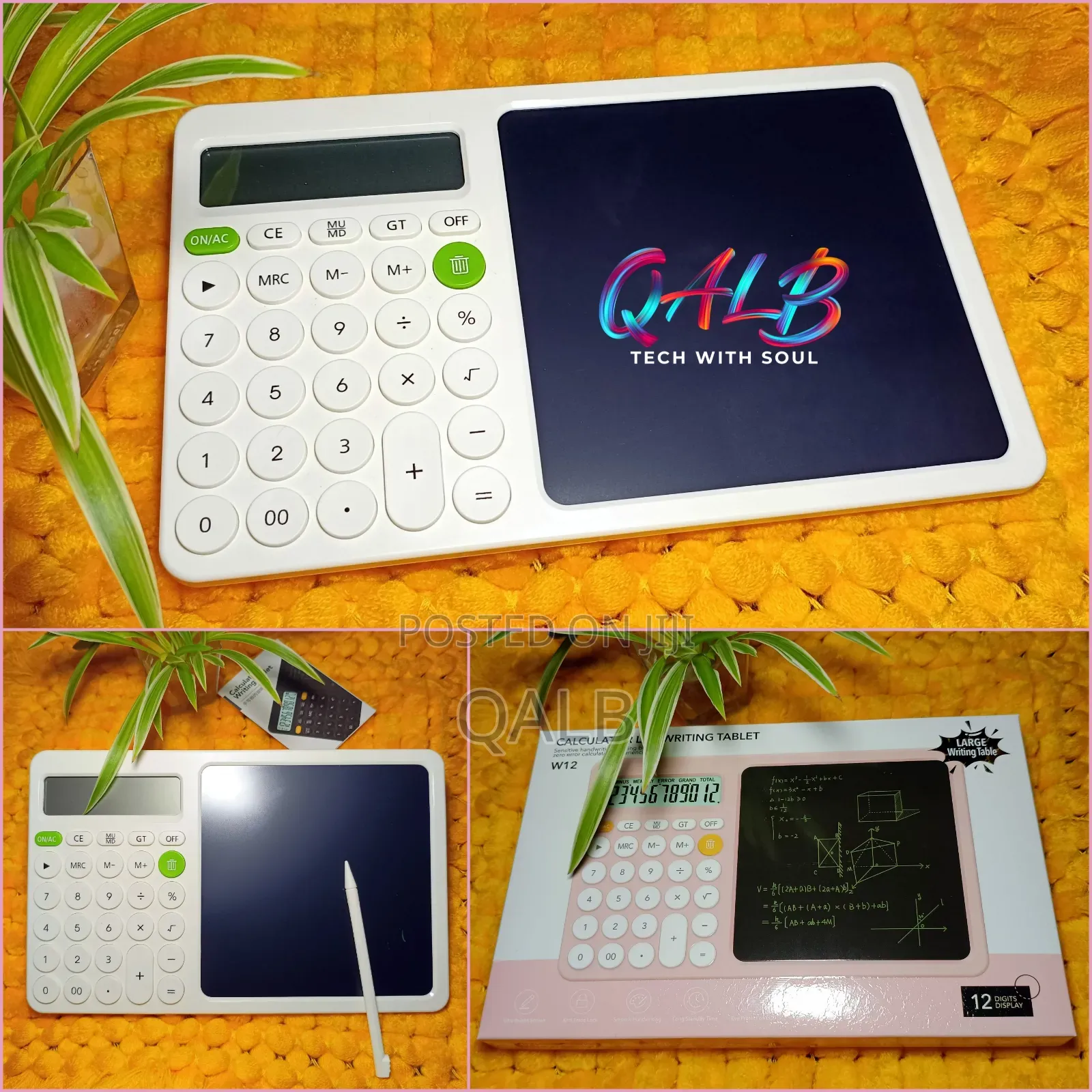 W12 Calculator With LCD Touchpad