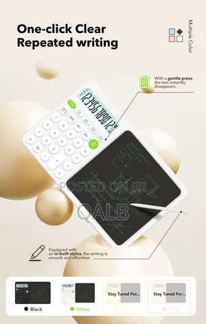 W12 Calculator With LCD Touchpad