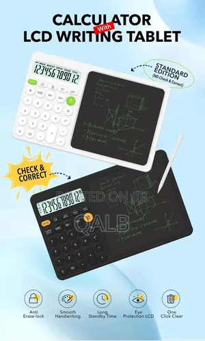 W12 Calculator With LCD Touchpad