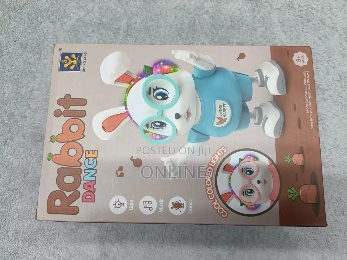 Dancer Rabbit Bunny Swing Dance Toy for Kids