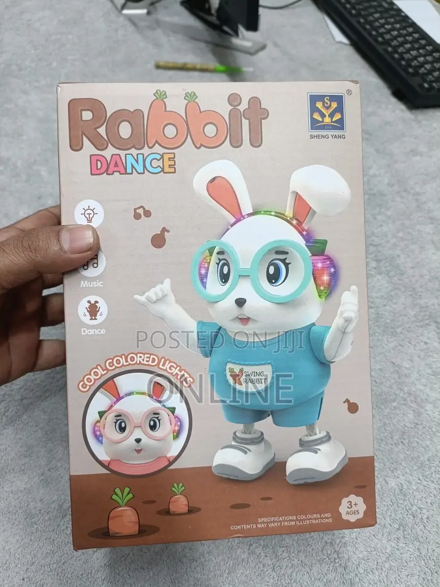 Dancer Rabbit Bunny Swing Dance Toy for Kids